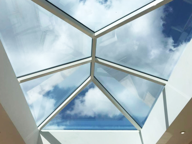 Glass Roof Lantern Light