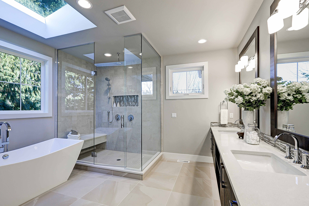 Bathroom skylight